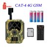 ROKAMERA 4G V2 GSM képküldős vadkamera + akkumulátor csomag