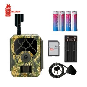ROKAMERA 4G GSM képküldős vadkamera + biztonsági csomag